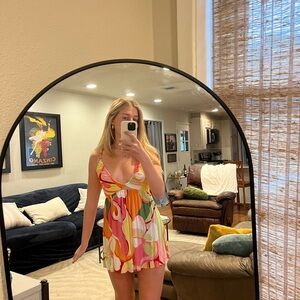 Goldie Women's Mini Dress - Multicolor Floral